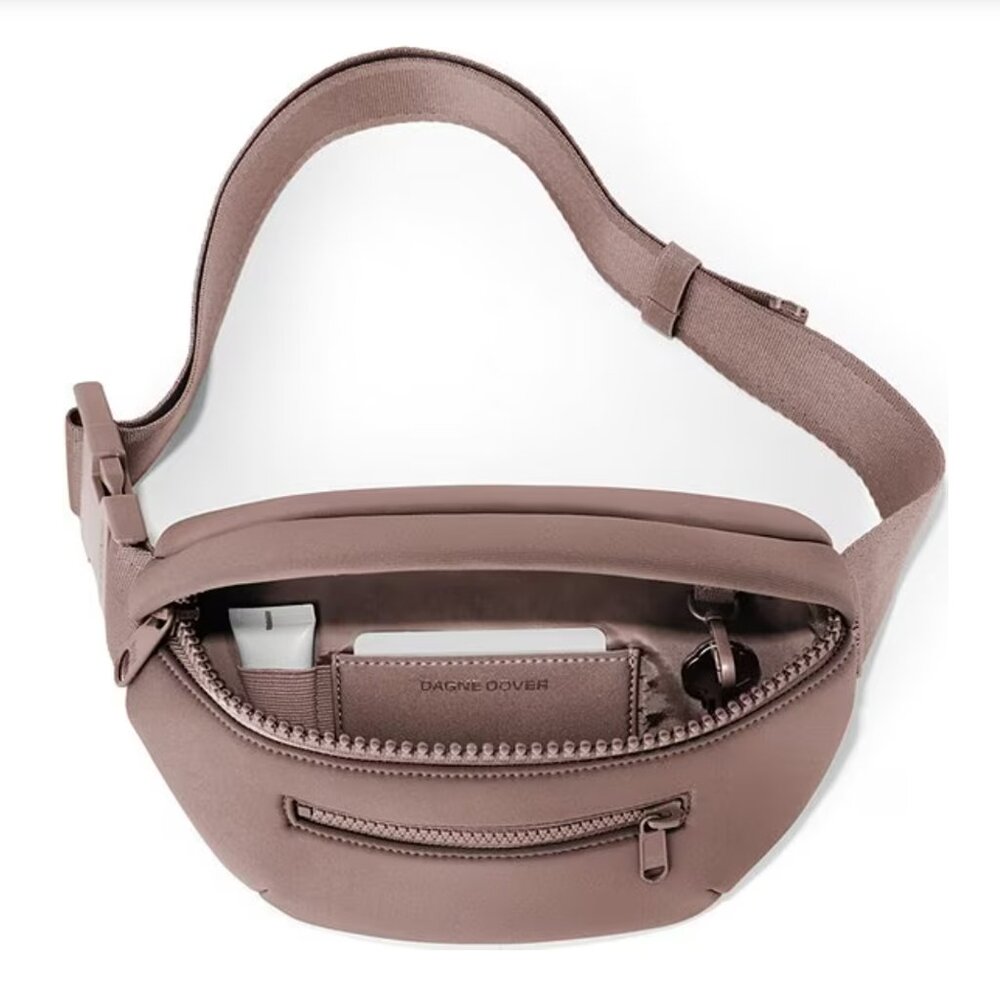 DAGNE DOVER Ace neoprene Fanny Pack DUNE
